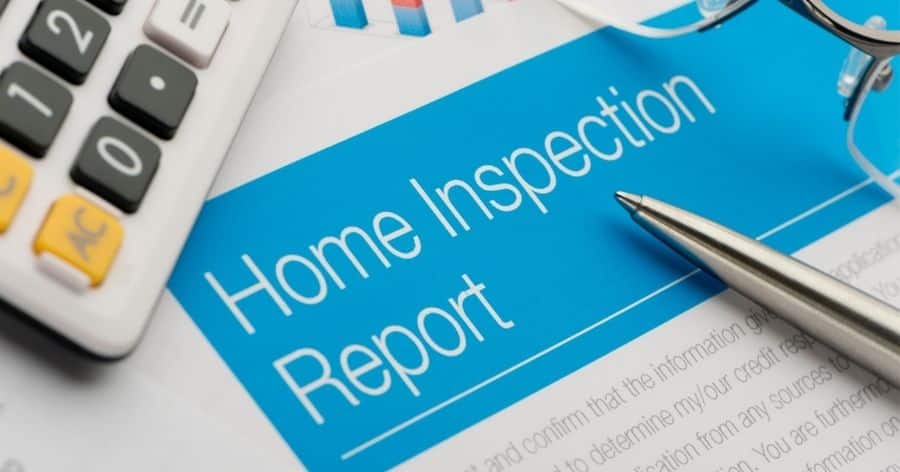Home inspection report and calculator emphasizing the importance for military homebuyers.