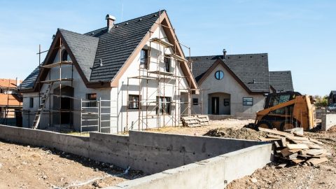 Home under construction highlighting the importance of inspections.