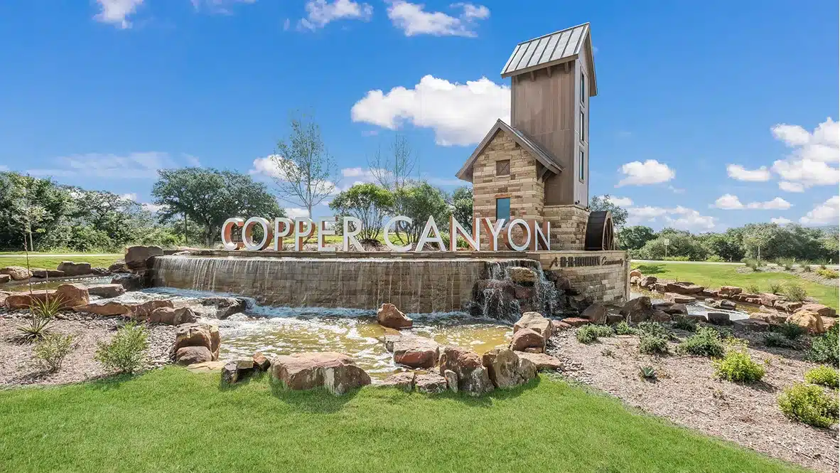 Copper Canyon in Bulverde featuring modern homes and nature-focused amenities
