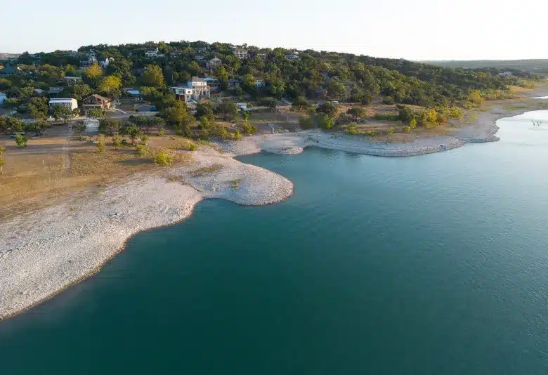 Canyon Lake community offering waterfront recreation and scenic hill country views