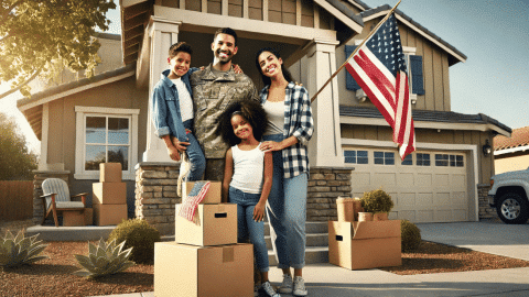 Los Angeles Veteran Realtors helping a military family moving into new home with help from Matt Brien, our Los Angeles Veteran Realtor of the Month. Connect with our veteran and military spouse real estate agents today.