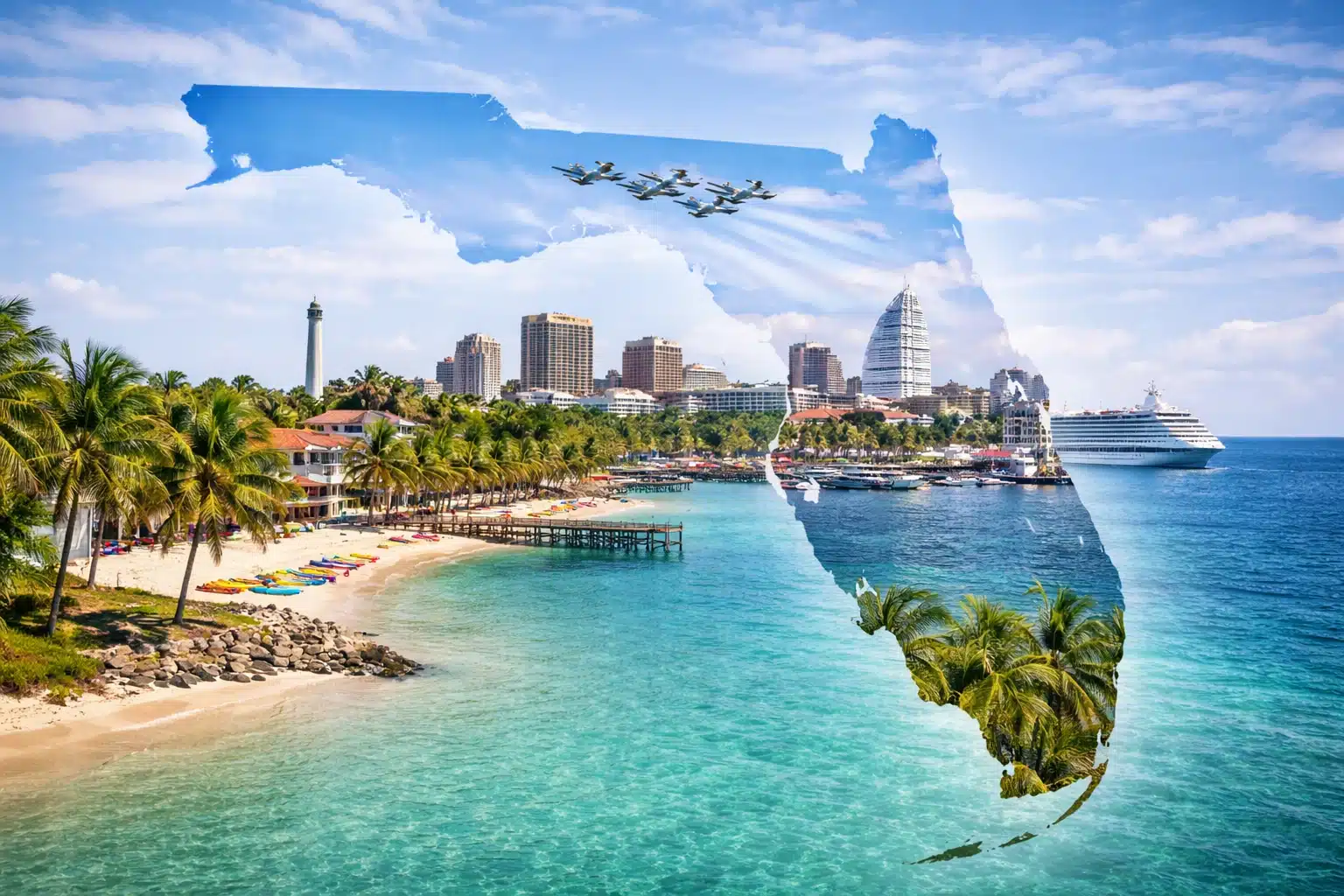 Pensacola skyline