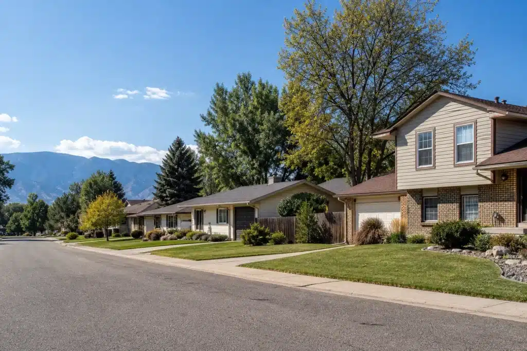 Security-Widefield neighborhood homes near Fort Carson and Colorado Springs