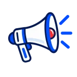 Megaphone icon for early PCS home listing exposure in Columbus